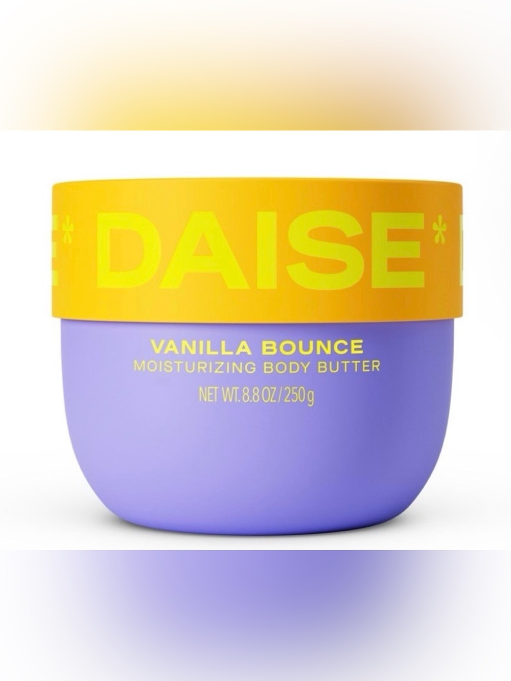 NEW  Daisy Vanilla Bounce Body Butter - Yellow & Lavender